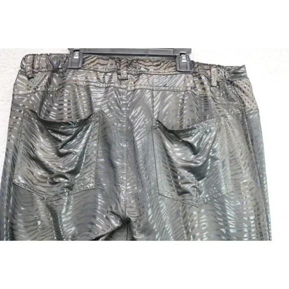 Apple Bottoms Women's Animal Print Pants/Leggings-Size 15-16-Shiny-Stretchy - Picture 7 of 7